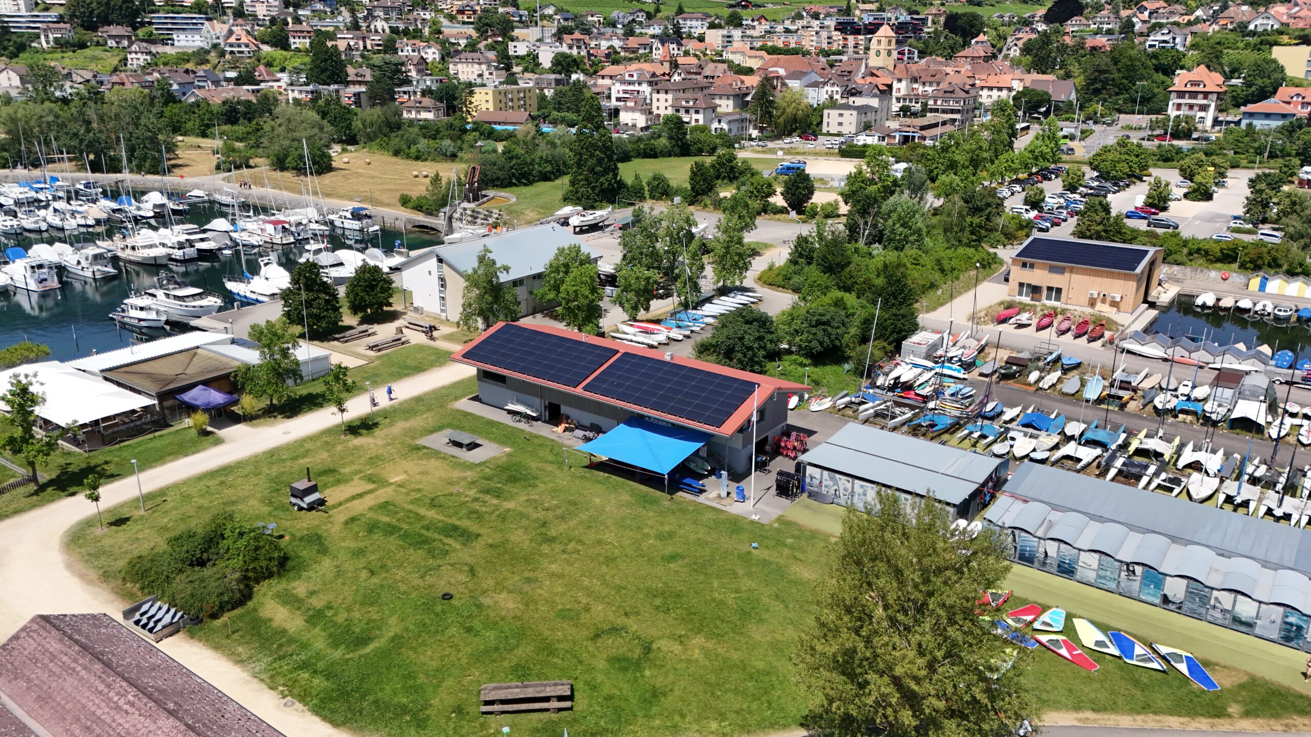 Bâtiment nautique | St-Blaise